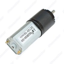 컨버터 변환기 호환 부품 모터 GX22 D = 22mm 6V 12V 24V 소형 고 토크 저속 강력 유성 기어 모터 DC 브러, 04 12V 10rpm, 02 With encoder