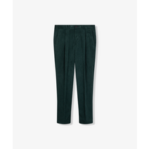 [23FW] GBW39309 LOOSE FIT그린 코듀로이 원턱 밴딩 루즈핏 팬츠