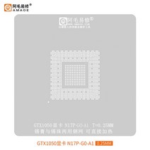 Amaoe Nvidia RTX3060 RX580 RTX2060 RTX2070 N18E GTX1080Ti GTX1060 BGA Reballing 스텐실 GPU 그래픽 카드 칩 주석, 06 GTX1050