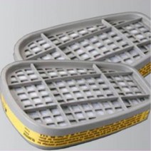 밀폐공간 유해가스작업용 3M방독면용 양구형 정화통 건설현장용 시야방해없는 편한