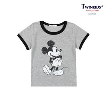 트윈키즈(NFL KIDS) 디즈니링거티셔츠 T8MM9T37