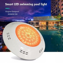 방수라이트 다이빙랜턴 수중랜턴 UV-안티 PC 소재 수중 luces de la piscina PAR56 색상 변경 12V 방수 IP6, 03 Warm White_01 18W