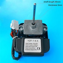범용 AC220 240V 냉장고 팬 디스플레이 캐비닛 교체 음영 극 모터에 대 한 YZF 1 6.5