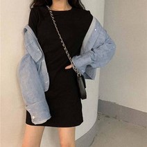 파스텔 5컬러 심플 베이직 원피스 LKO410