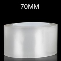 bmw번호판가드 문콕방지스펀지 차량용 도어 엣지 프로텍터 스티커 스트립 PVC 필름 투명 충돌 방지 가드 스크래치 보호기 고무 씰 오토 가드 109708, 7cm 너비