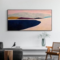인테리어 그림 작업실 모델하우스 벽면 걸이 북유럽 벽화, A-골드(알루미늄 합금)