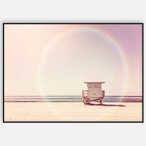 바보사랑 거실액자 인테리어 그림 캘리포니아 비치.빈페이퍼(무료배송), #5.실버액자