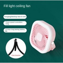 스타일리스넥팬 스타일리스목걸이선풍기 넥밴드선풍기 remote control fan mini wall fan usb 충전식, 분홍색