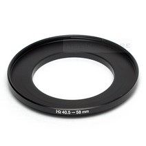 HR 필터 교환 업링 40.5mm - 58mm/스텝업링 40.5-58 - 필터구경 40.5mm 렌즈에 58mm 필터/렌즈 장착용 교환링