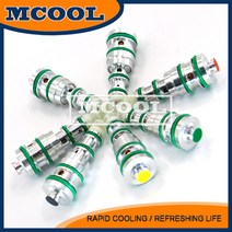 콤푸레샤 44Psi 42Psi 40Psi V5 AC 압축기 전자기 밸브 제어 뷰익 VW 폭스 바겐 오펠 대우 푸조 R12 또는 R134a 용, [03] Blue 42-45Psi
