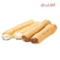 브레드샵 [브레드샵] 초코 or 요구르트 슈스틱 60g x 10개/간식/홈카페, 1.초코10개, 선택:1.초코10개