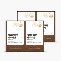 [피토틱스] 나토키닌 나토키나제 나토균배양분말 나토킨 JNKA인증, 30정, 4개
