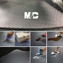 현대 베라크루즈 자동차 코일/카본형 트렁크매트 20mm 푹신한 코일형 카매트, 코일트렁크매트(레드), 베라크루즈(2007~2015년)