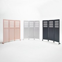 투플레이스 공간분리 에픽 스퀘어 3단 인테리어 파티션, 화이트