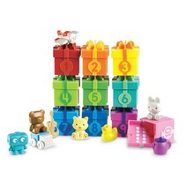 선물상자 동물 캐릭터 피규어 장난감 서프라이즈 숫자파티 장난감교구 셈놀이