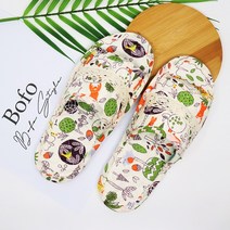 BOFO 이중바닥 더블쿠션 퀼트 거실 슬리퍼 실내화 이중바닥, 더블-22 도토리, 1개