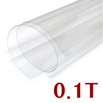 PET필름 투명필름지 아스테이지 비접착 0.038T/0.05T/0.075T/0.1T/0.125T/0.188T/0.25T 광학용 양면우레탄코팅, 투명필름 0.1T 740mmx10M