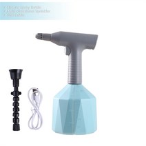 자동 분무기 전동 농약분무기 1L 전기 식물 스프레이 병 자동 급수 분무기 USB 살균 손 기계 정원 도구, 01