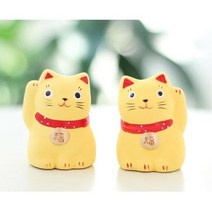 가게오픈선물 일본복고양이 도자기인형 조각상 장식품
