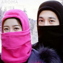 귀도리모자 후드넥워머 블랙 THCO13