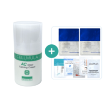 셀뮬러 AC 클리어 카밍크림 50ml 트러블케어+정품샘플, 50g