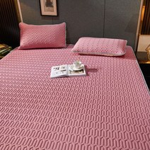 두꺼운 라텍스토퍼 메모리폼토퍼 latex pad mat summer cool bed sheet solid color sleeping mat soft double king 침구