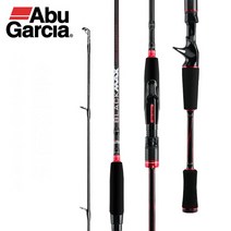 original abu garcia new black max bmax m 낚싯대 45, 검은 색, 1.98 스피닝 s662m
