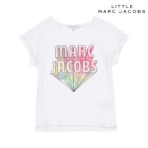 리틀 마크제이콥스 주얼 로고 여아 반팔티 W15375-10B