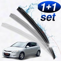 나nanr_i30 와이퍼 600mm 450mm 세트 고급 유리닦이 사계절 사계절용 자동차 하이브리드 교체용 차량 정품♥sksnfll, ♥newvel