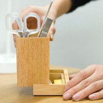 서랍 연필꽂이 원목 우드 미니 히든 인테리어 책상 정리