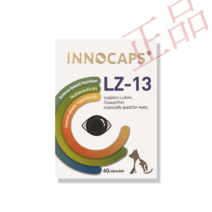 [정품] 이노캡스 반려동물 LZ-13 (눈보조제) / CQ-10 (심장보조제) / CP-7 (칼슘보조제), 이노캡스 LZ-13 (눈보조제) 60캡슐