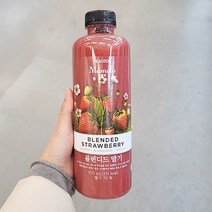 피코크 블렌디드 딸기 870ml x 1개, 종이박스포장