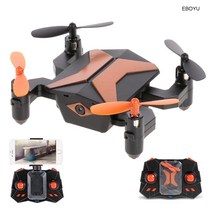 RC헬기Attop ‎ X-PACK 2 RC 드론 Wifi FPV 480P 카메라 G-센서 고도 한 키 잡아/토지 Foldable 미니 Quadco, 03 Orange 30W Wifi Cam