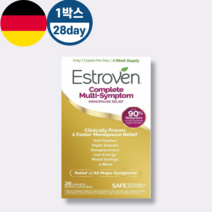 Estroven 에스트로벤 28개 갱년기 폐경 완화 안면 홍조 및 식은땀 감소