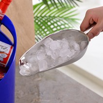 스테인레스 스틸 아이스 삽 밀가루 곡물 팝콘 차 식품 쌀 말린 과당-134500, 얼음 삽 5 호 길이 20.7cm