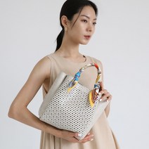 블리 모던 펀칭 토트백 [7color] 카멜브라운