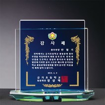 [감사패] 감사패 공로패제작 퇴직감사패 정년퇴직 문구 상패 공로패 크리스탈상패 부모님감사패 인물패, 선택옵션