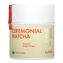 리쉬티 세레모니얼 말차 30g Rishi Tea Ceremonial Matcha, 1팩