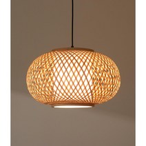 로맨틱무드 1등 펜던트조명 휴양지 호텔 식탁등 우드 나무 둥근갓 거실등 1400mm 철재