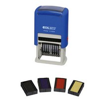 만년8단 넘버링 스탬프 C-0509 리필패드 도장 자동스탬프 고무인 C0509, 흑색