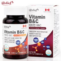 [릴리프] 비타민 B&C (1035mgx90정x3병구성)