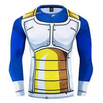 3D Goku T 셔츠 남성 여름 헬스 탑 킥복싱 Bjj 체육관 Rashguard Mma 권투 유니폼 무에타이 타이어, 01 CT054_01 S