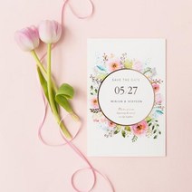보자기카드 청첩장 BNIEL317, 500매