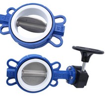 나비밸브 플랜지 수동 터보 가스 방폭 증기 배관 클립, 65mm