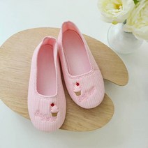 헤이로움 귀여운 컵케익 어린이집 선생님 실내화 유치원 교사 덧신, 연핑크