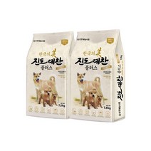 진도예찬 플러스 15kg(7.5kg+7.5kg) 강아지 대형견 진돗개 사료, 진도예찬 플러스 15kg(7.5kg+7.5