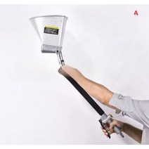 몰탈분사기 몰탈스프레이 모르타르 에어 시멘트 스프레이 건, 02. 블랙