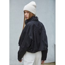 [에고이스트] EQ3TZ801 모크넥 데일리 크롭 점퍼 (24년 여름)