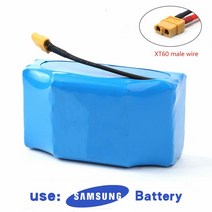 전기자전거배터리 자전거 발전기 밧데리 오리지널 36V 배터리 팩 4400mAh 4.4ah 충전식 리튬 이온 전기 셀프 밸런싱 스쿠터 호버 보드 외발자전거용