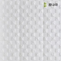 폼타이 벽타일 시트지 엠보 데코 모자이크 입체 타일 시트 데코 폼벽지 셀프 폼마블 롤 폼블럭 폼브릭, 아이보리